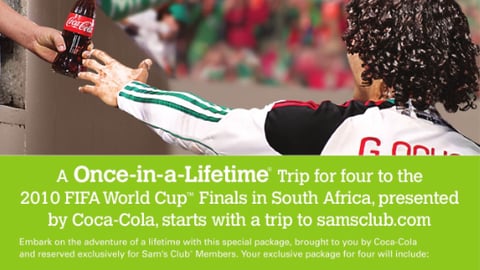 Sam's Club Coca-Cola 'Once-in-a-Lifetime' Ad